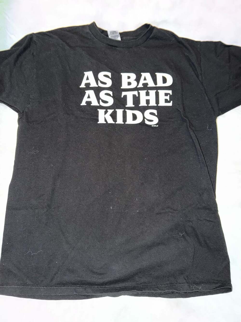 Other × Vintage Vintage 90s As Bad As The Kids Statement T-Shirt